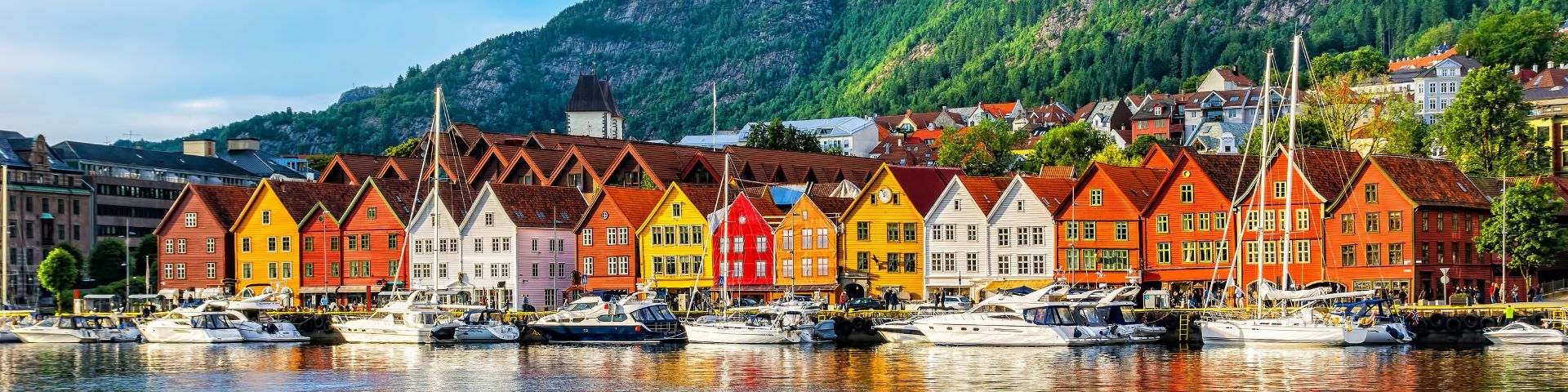 Bergen bei einer Norwegen Reise mit sz-Reisen