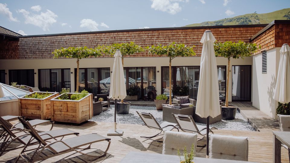 Hotel Lärchenhof, Terrasse