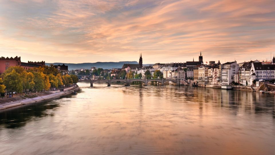 Basel - Blick auf den Rhein