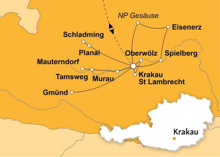 Ihre Reiseroute