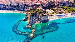 Tropea in Kalabrien, Italien