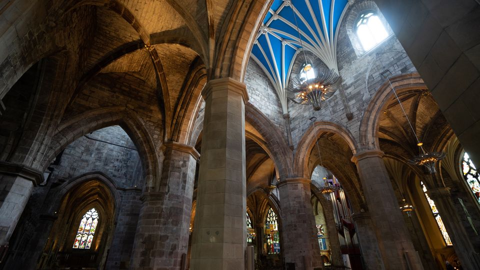 St Giles' Cathedral in Edinburgh