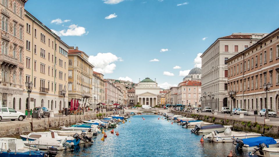 Canal Grande in Triest