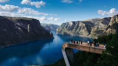 Aussichtspunkt über dem Sognefjord