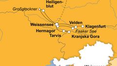 Ihre Reiseroute