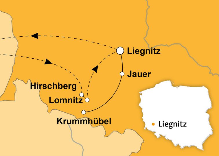 Ihre Reiseroute